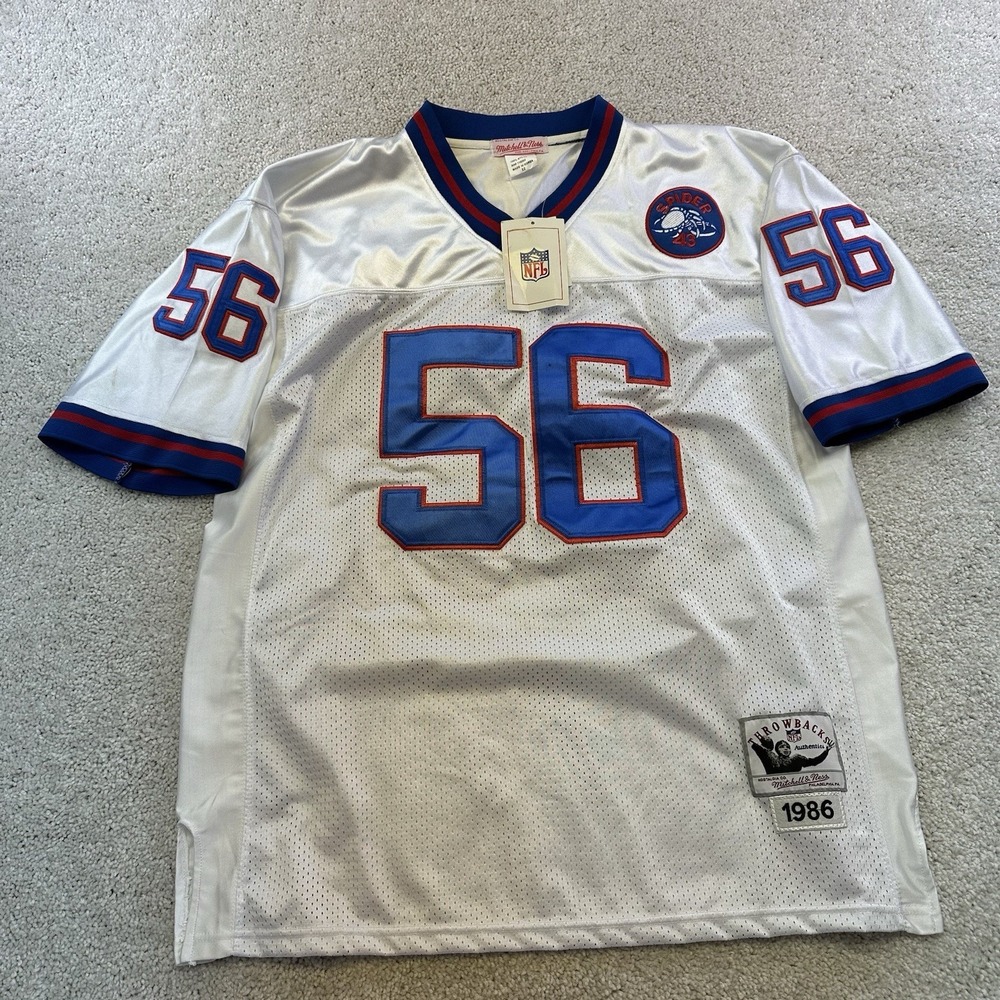 NWT 100% AUTHENTIC MITCHELL & NESS 1986 NY GIANTS LAWRENCE TAYLOR JERSEY Sz 52